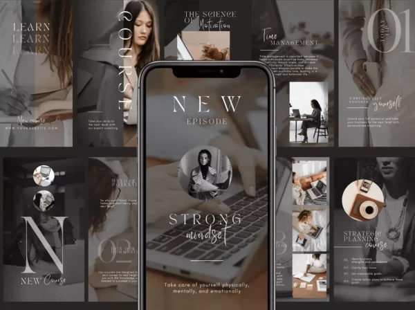 700 Rustic Social Media Templates - PLR MRR